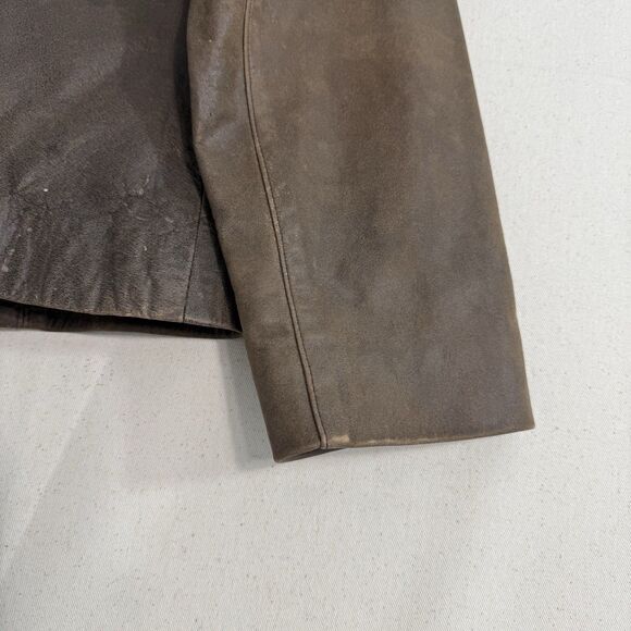 Vintage Leather Shop Argentina Women’s Brown Jacket Size 2 - Picture 9 of 14